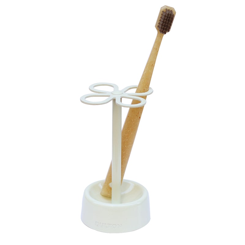 4-HOLES TOOTHBRUSH HOLDER IVORY