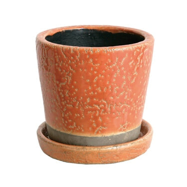 COLOR GLAZED POT M