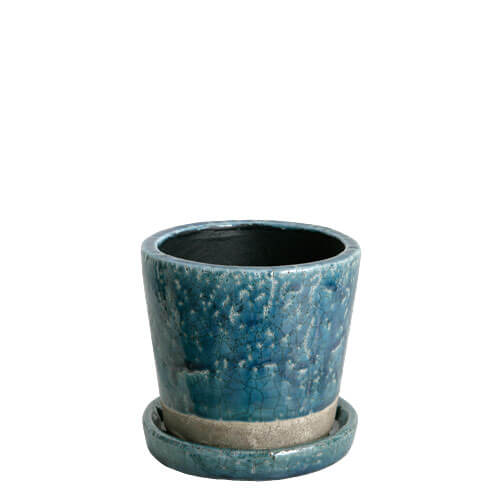 COLOR GLAZED POT S