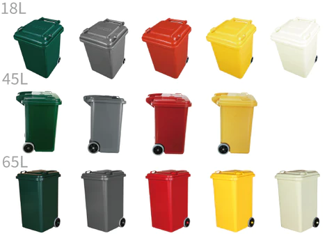 PLASTIC TRASH CAN 120L